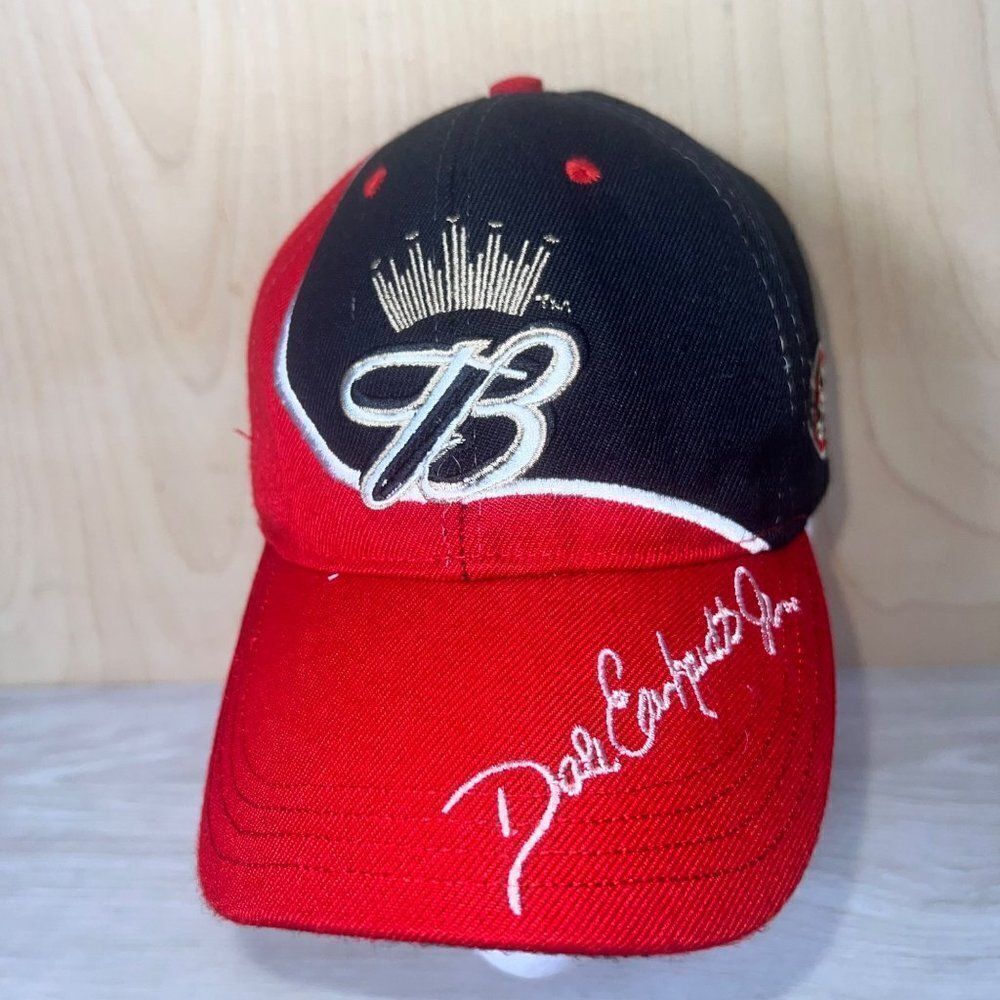 Dale Earnhardt‎ Jr. Budweiser Strapback Embroidered NASCAR Hat Adjustable